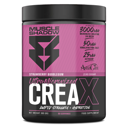 Crea-X 360g Fresa & Chicle | Creatina |Muscle Shadow
