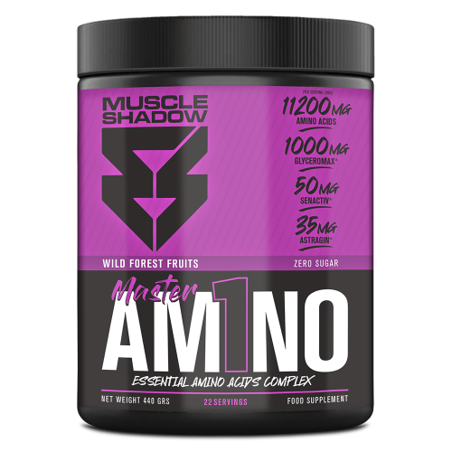 Master Amino sabor frutos del bosque| Aminoácidos Muscle Shadow