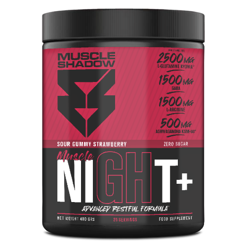 Night+ 400g fresa ácida | Recuperador nocturno | Muscle Shadow